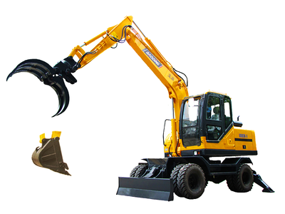 宝鼎轮式挖掘机 建筑工程机械中的多面手